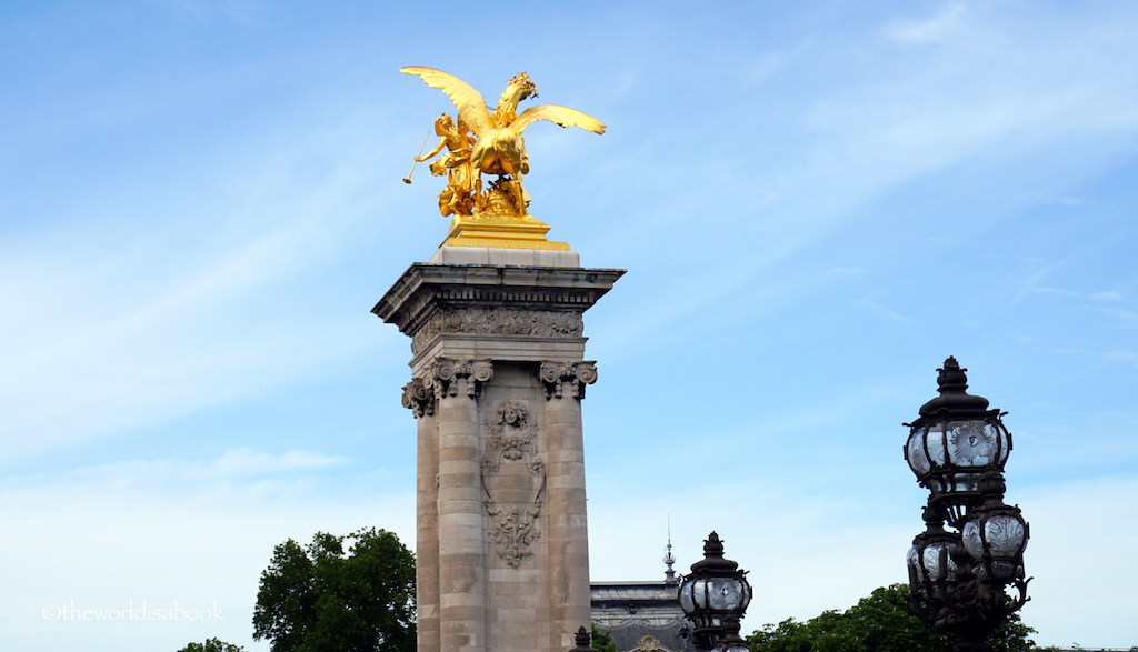 Pont Alexander III bridge Paris