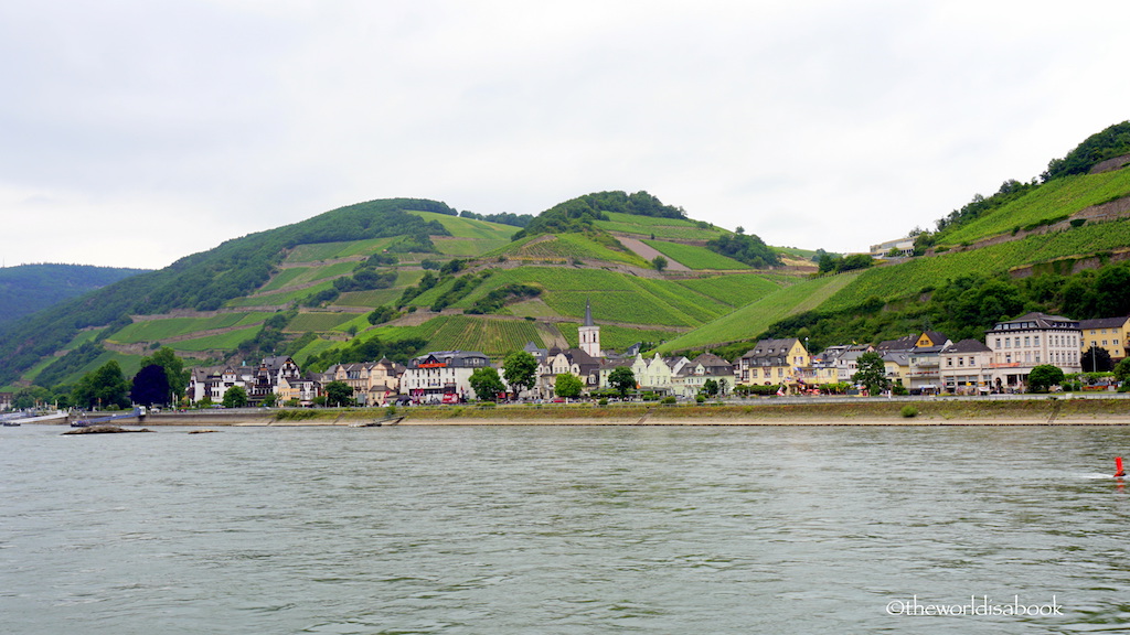 Assmannshausen Rhine river Germany