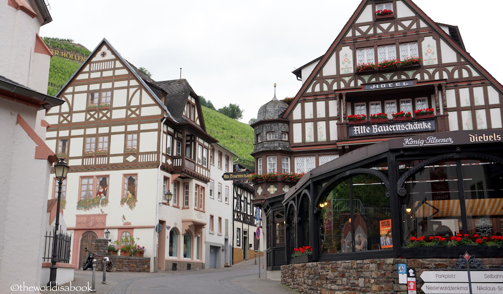 Assmanshausen village Germany