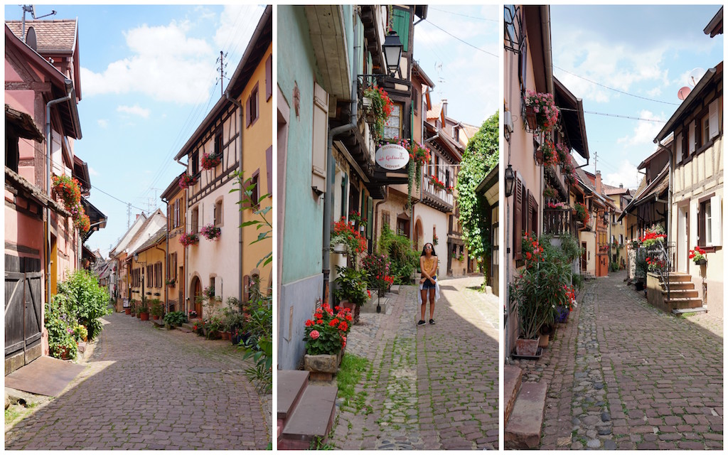Eguisheim cobblestoned streets