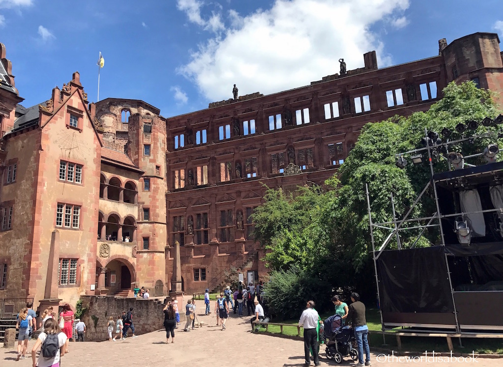 Heidelberg CAstle Ottheinrich Building