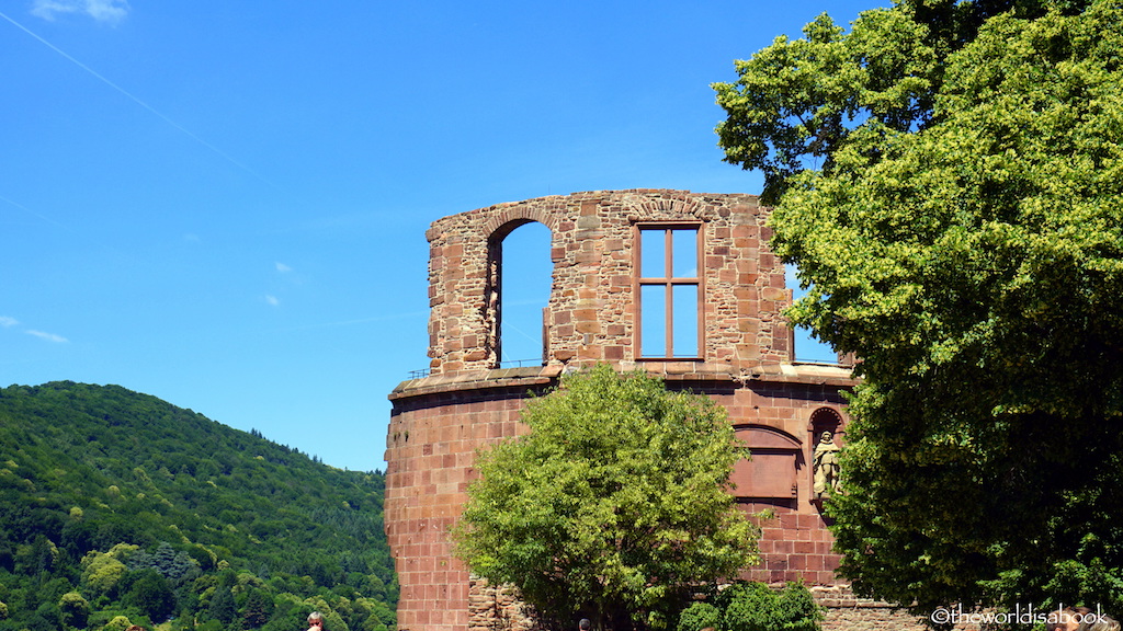 Heidelberg castle ruin