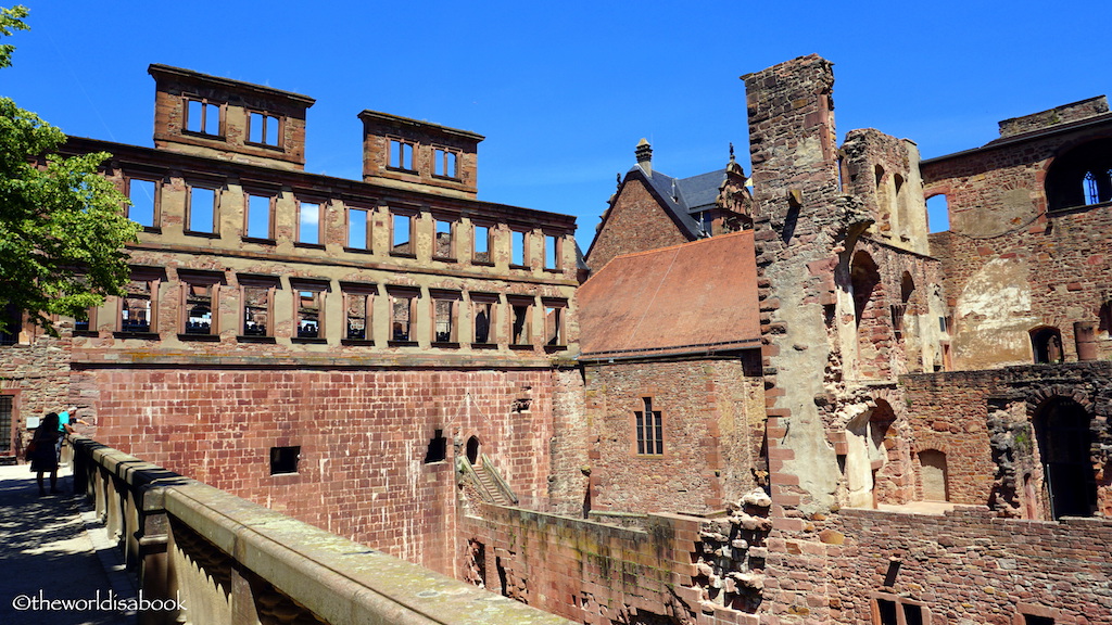 Heidelberg palace ruins