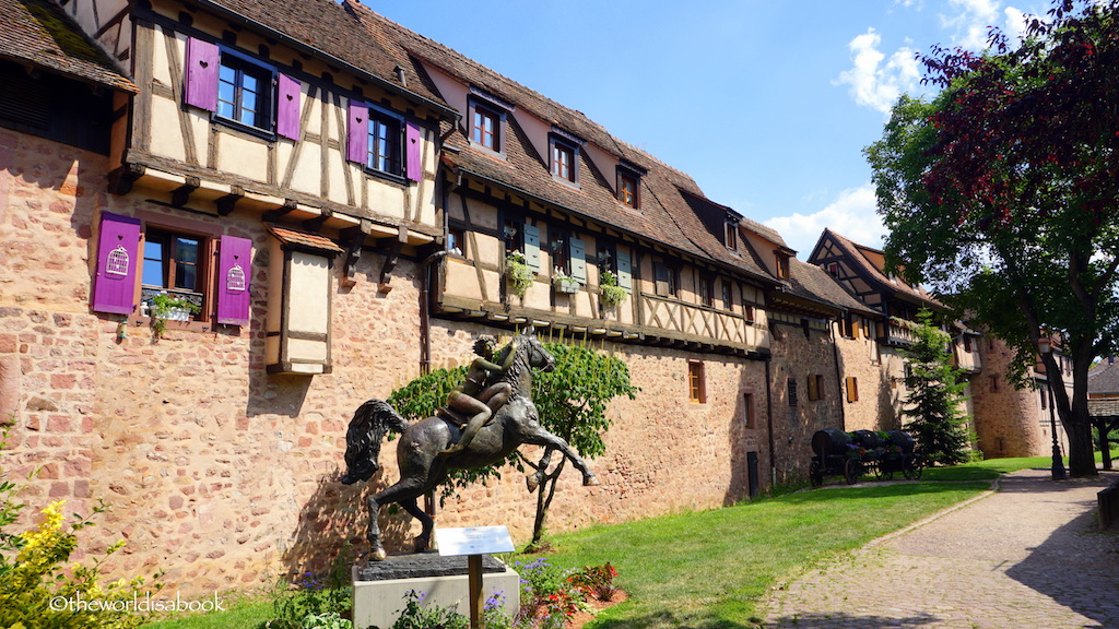 Riquewihr medieval wall