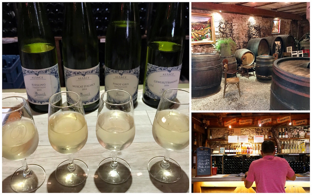 Riquewihr wine tasting