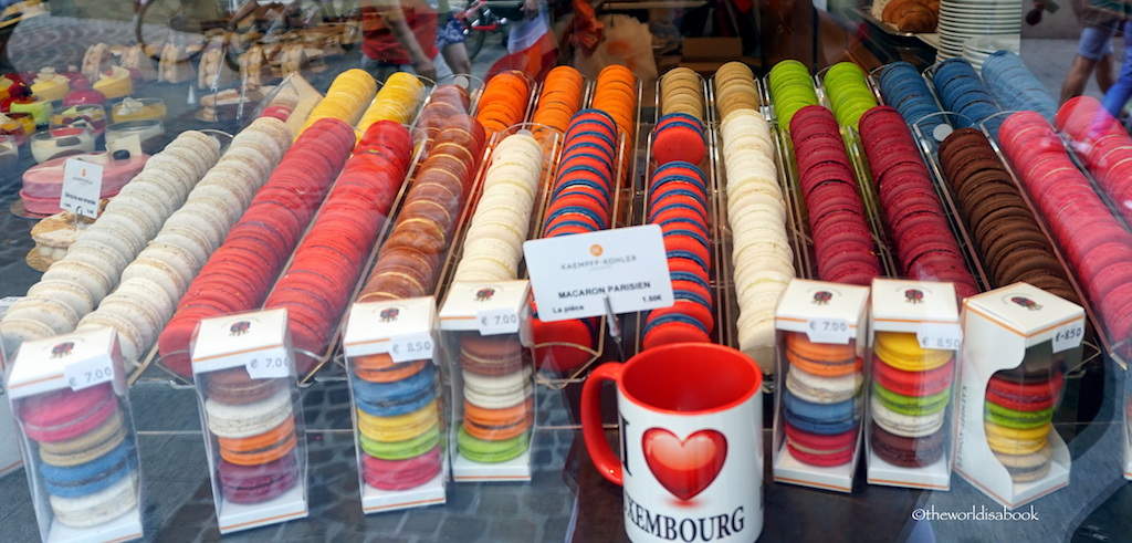 Luxembourg macarons