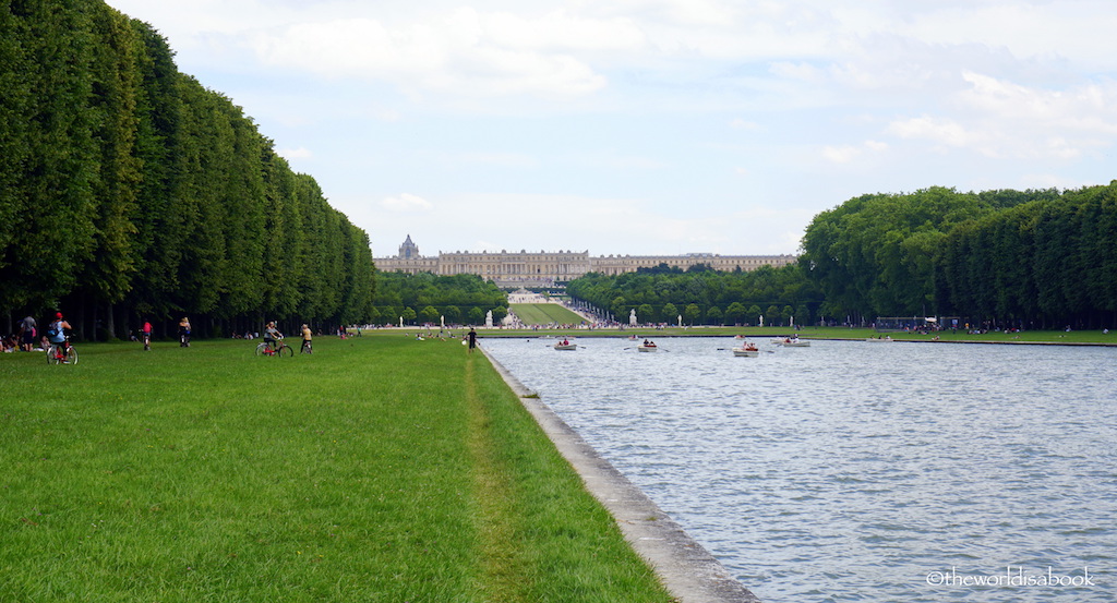 Palace of Versailles grand canal