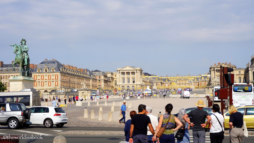 Palace of Versailles with kids