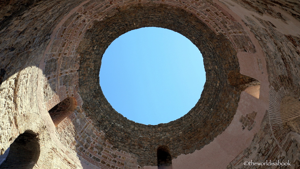Diocletian's Palace oculus vestibule