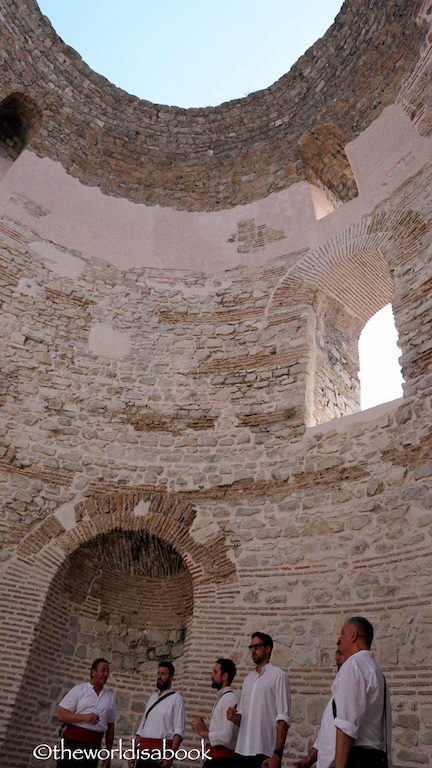 Split Diocletian Palace singers