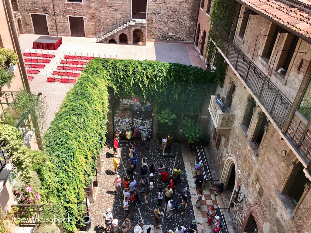 Verona Juliet House courtyard
