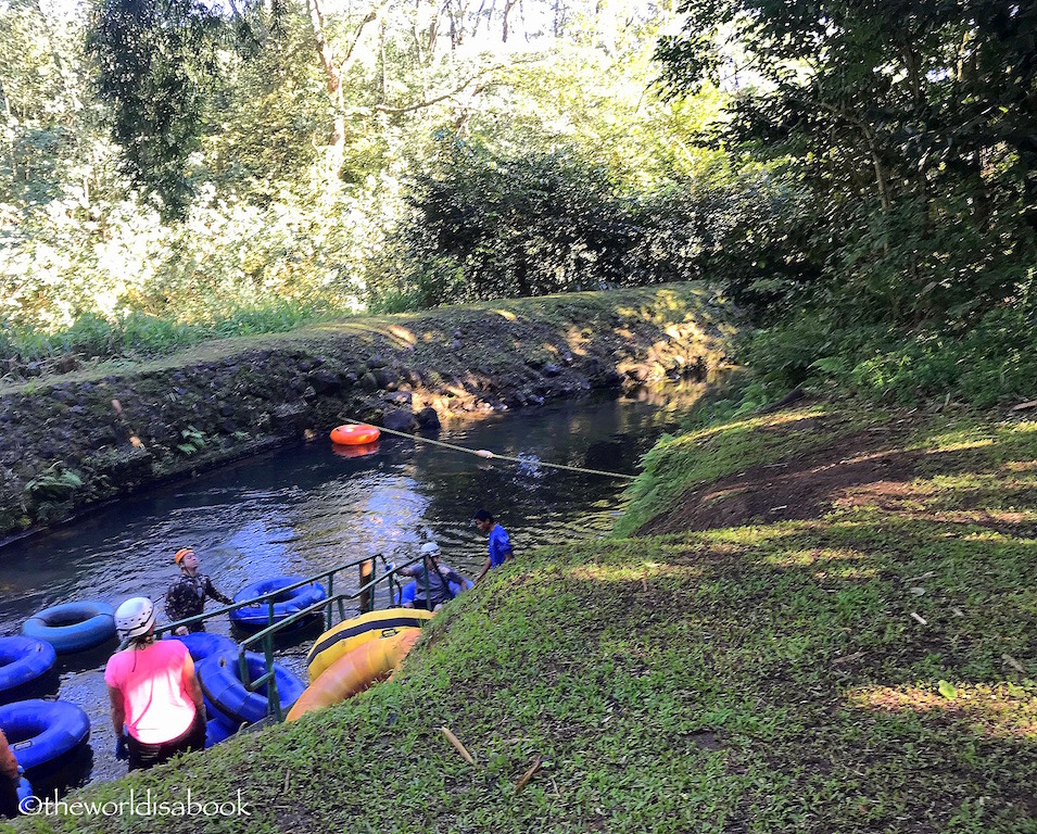 Kauai Tubing canal