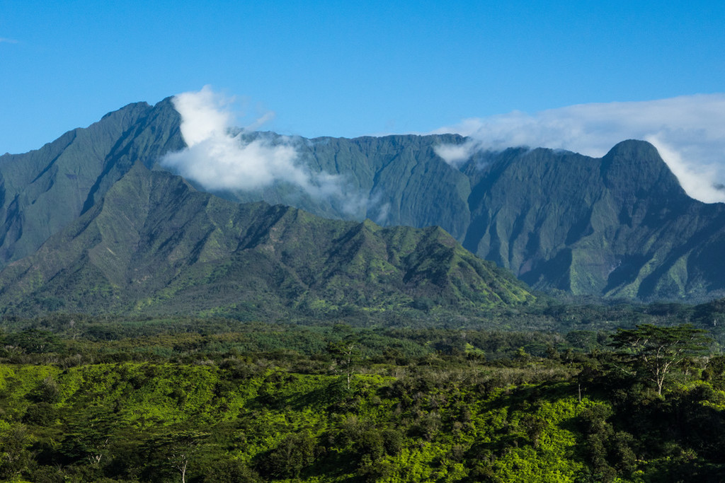 Mount Waialeale Crater Kauai