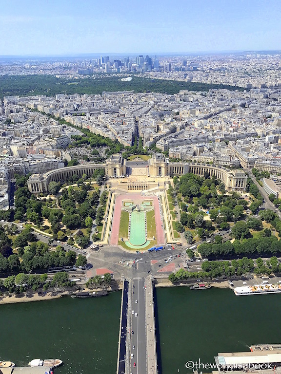 Paris Eiffel Tower view