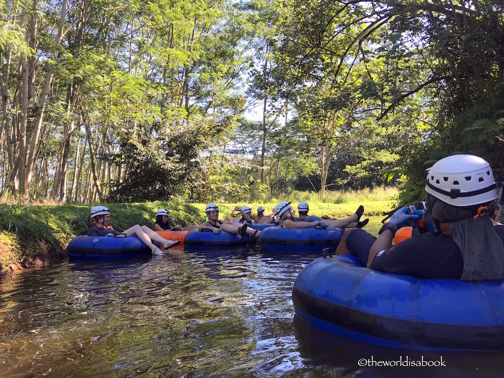 Tubing in Kauai