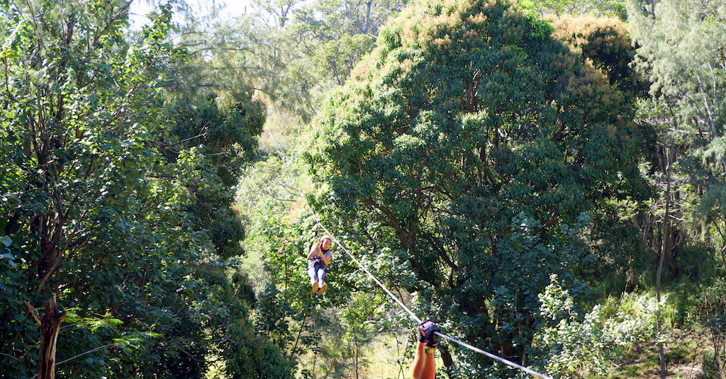 Kauai Zipline with Kids