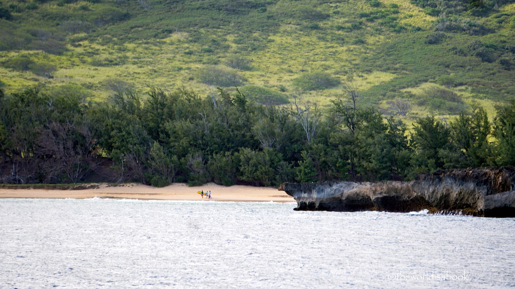 Kauai sunset cruise beach