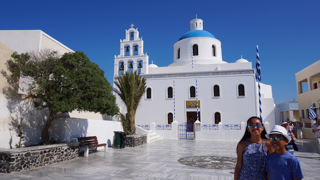 Oia church Santorini