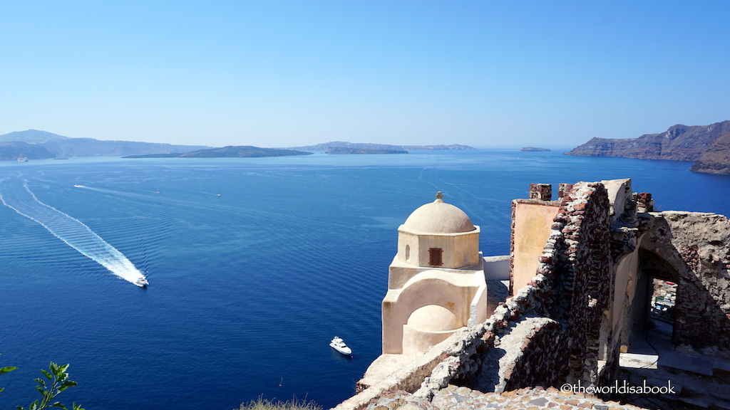 Santorini Kasteli of Saint Nickolas