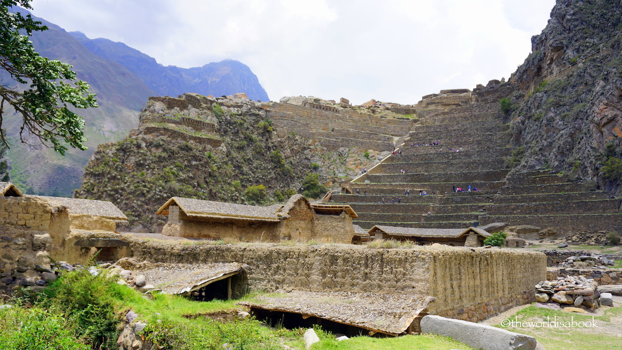Ollantaytambo ruins Peru