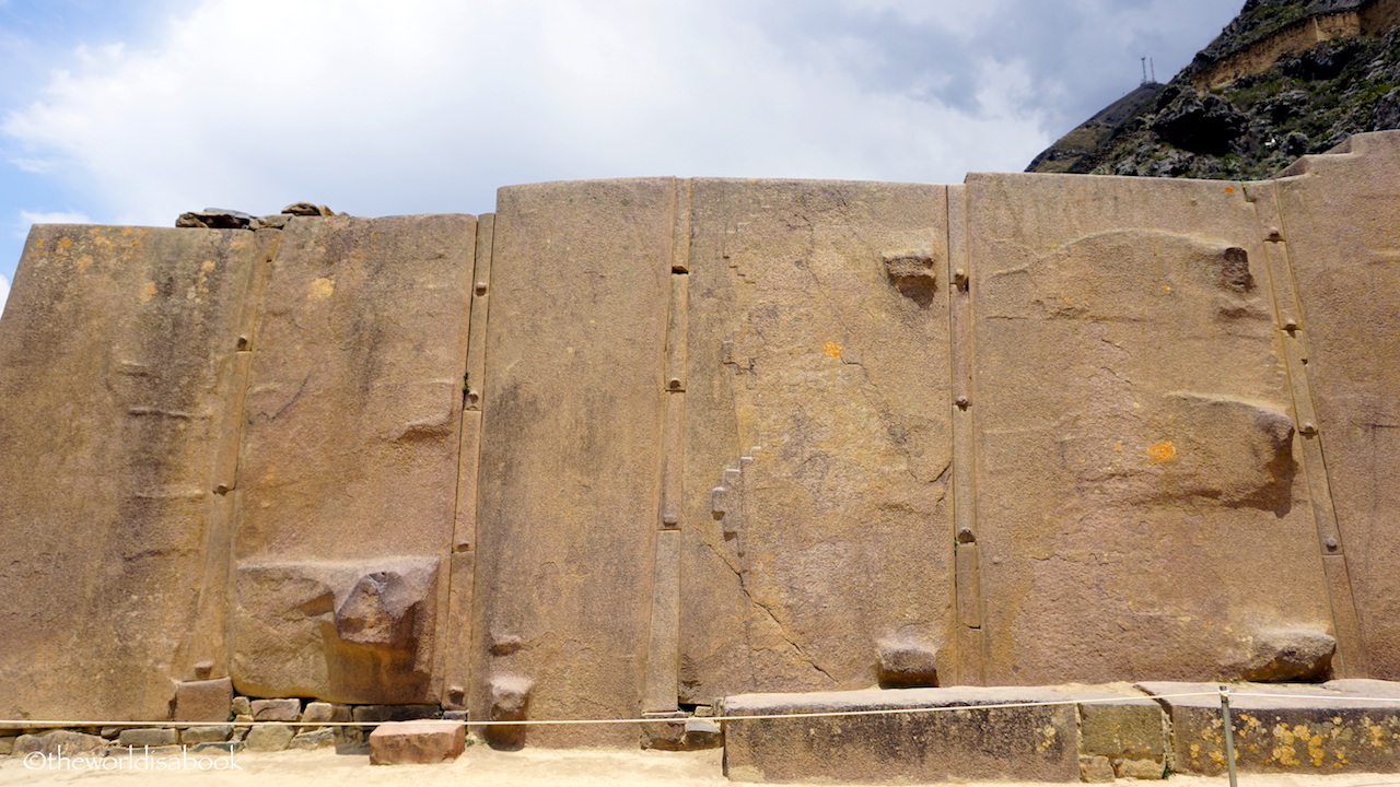 Ollantaytambo ruins Temple of the Sun