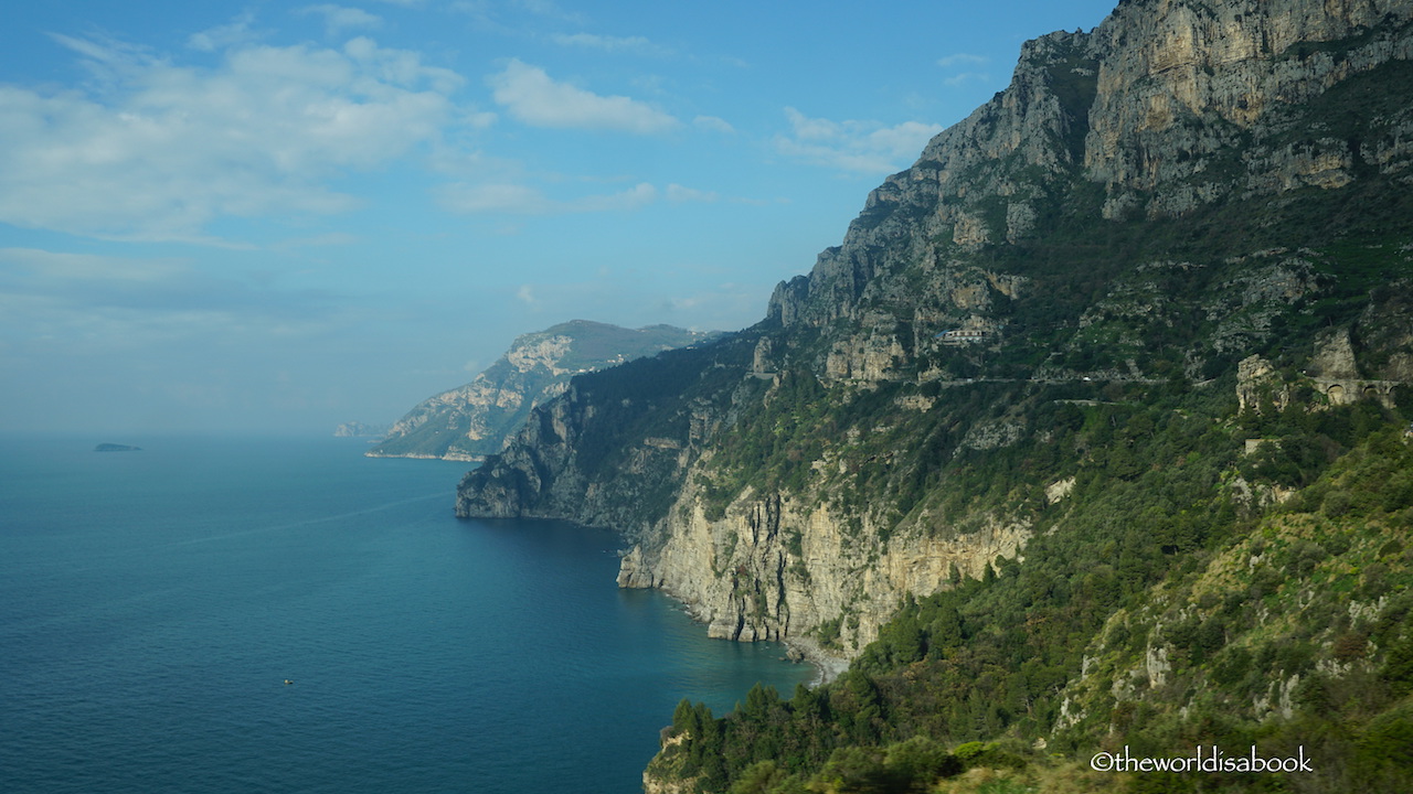 Amalfi Coast cliffs