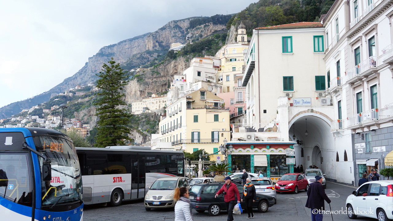 Amalfi SITA bus stop