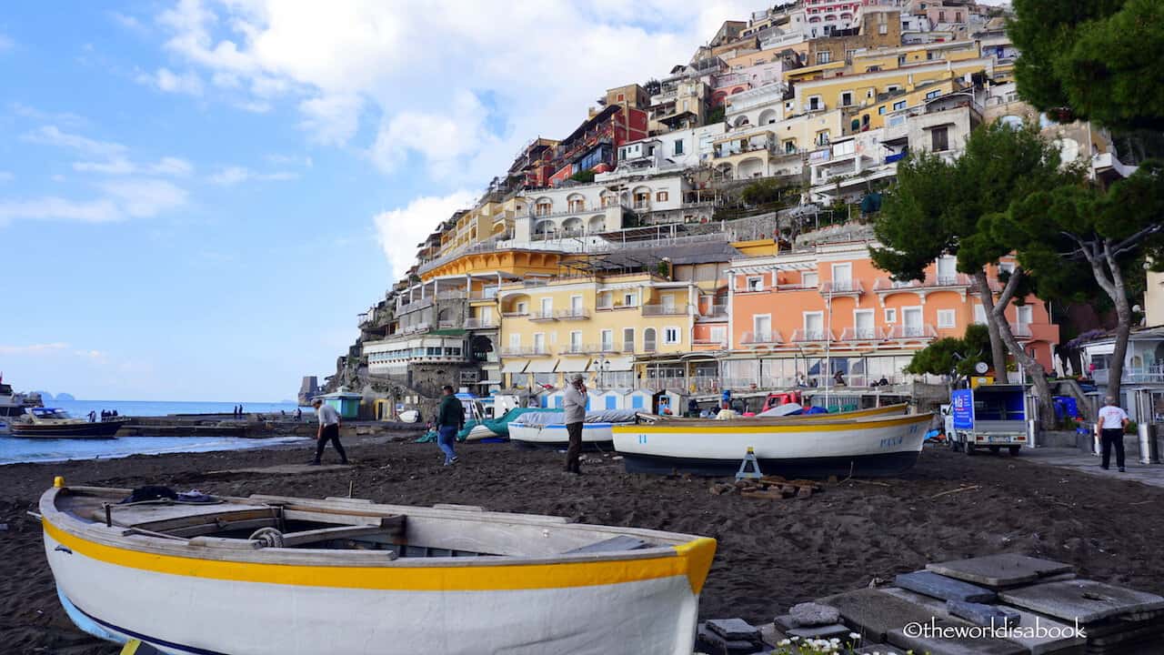 Positano Marina Grande beach