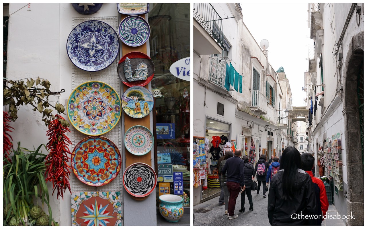 Shopping in Amalfi with Kids