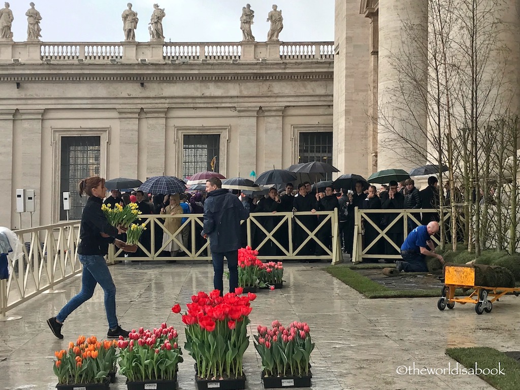 St Peters Basilica Easter