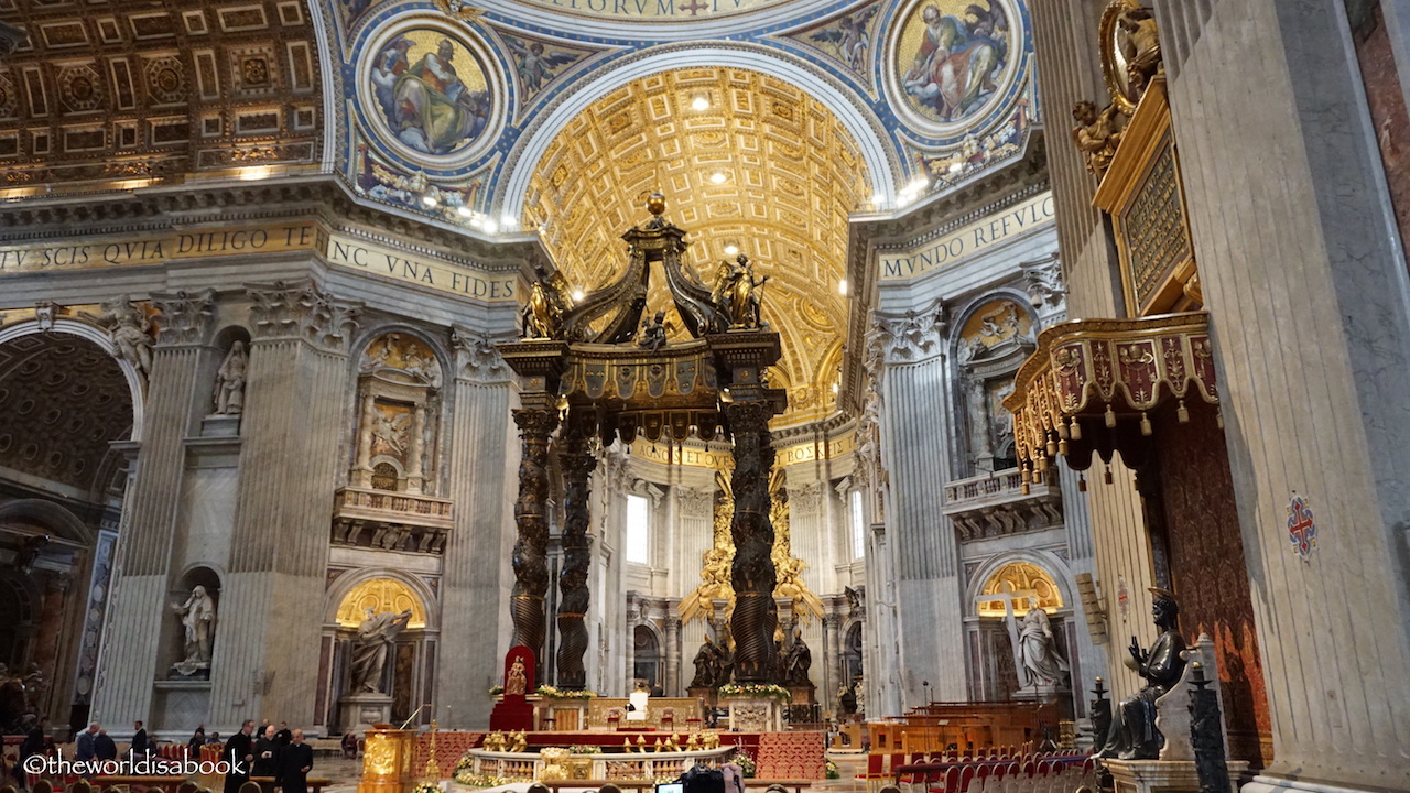 St Peters Basilica altar