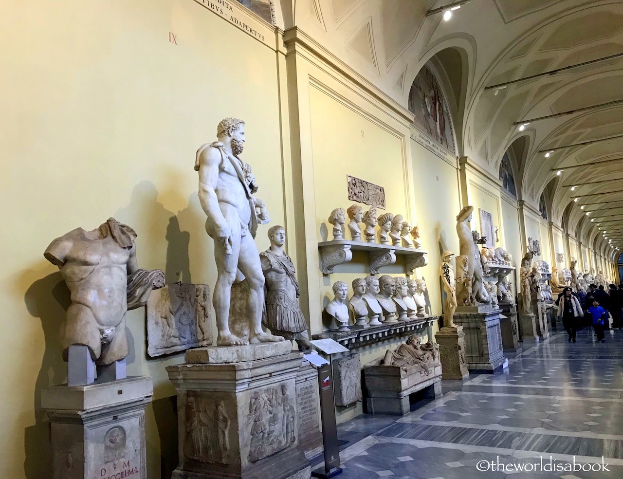Vatican Museums Hall of Busts