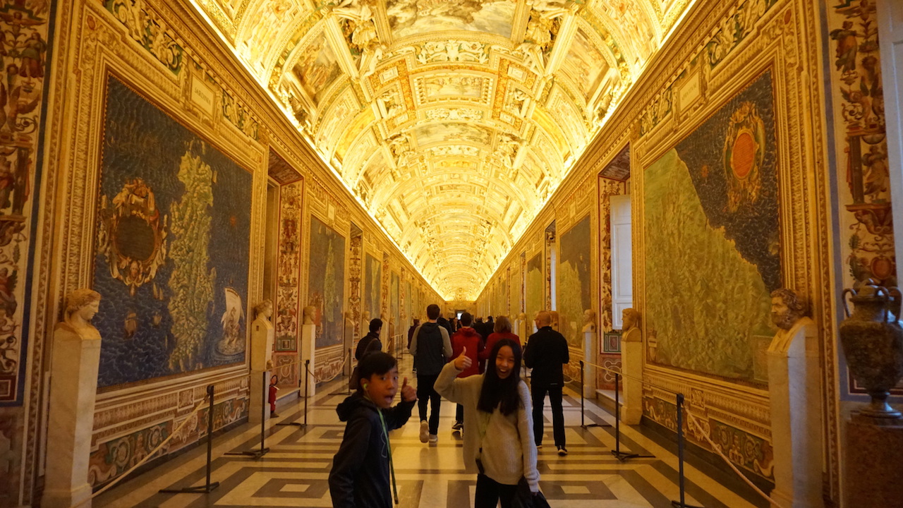 Vatican Museums with kids