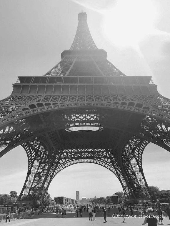 Visiting Eiffel tower with kids