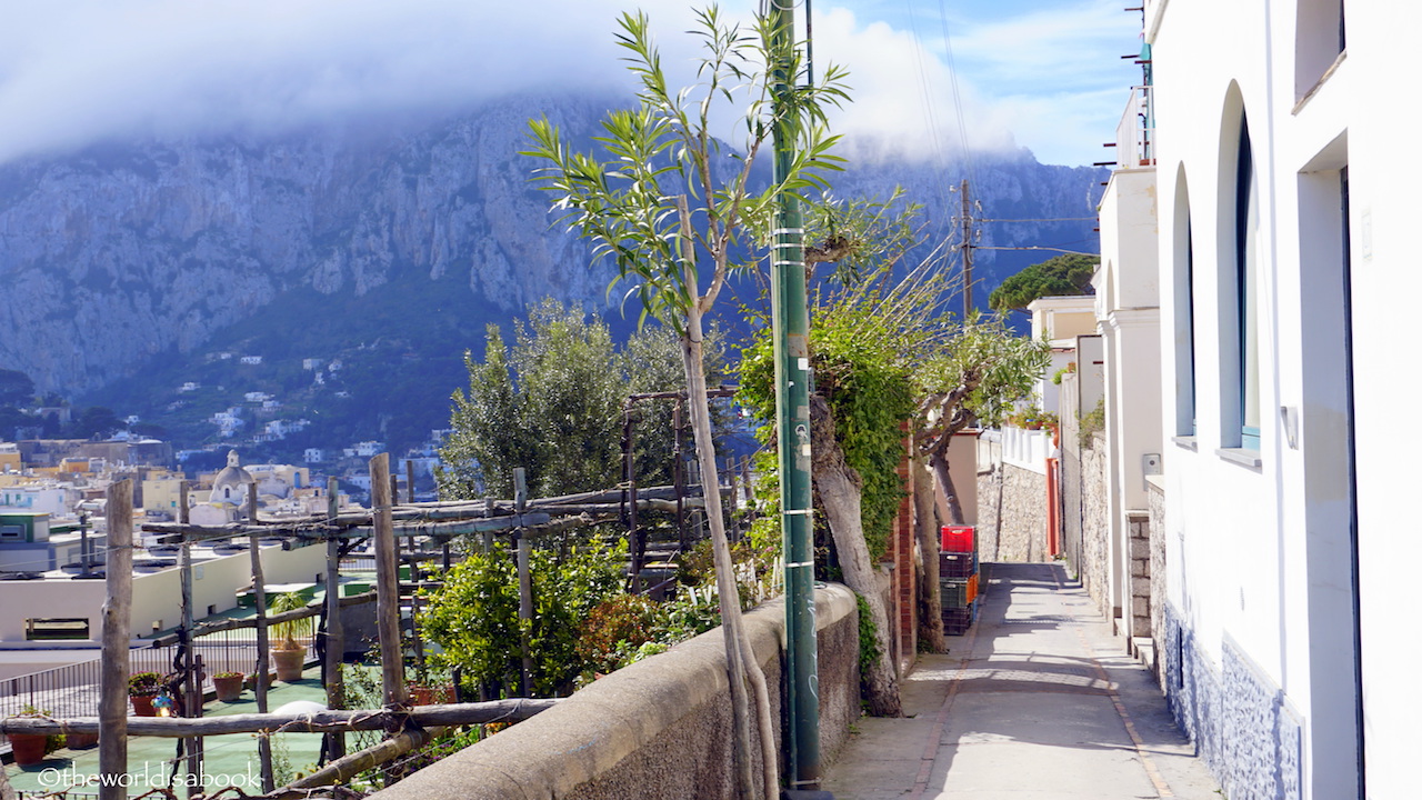 Capri Italy with kids