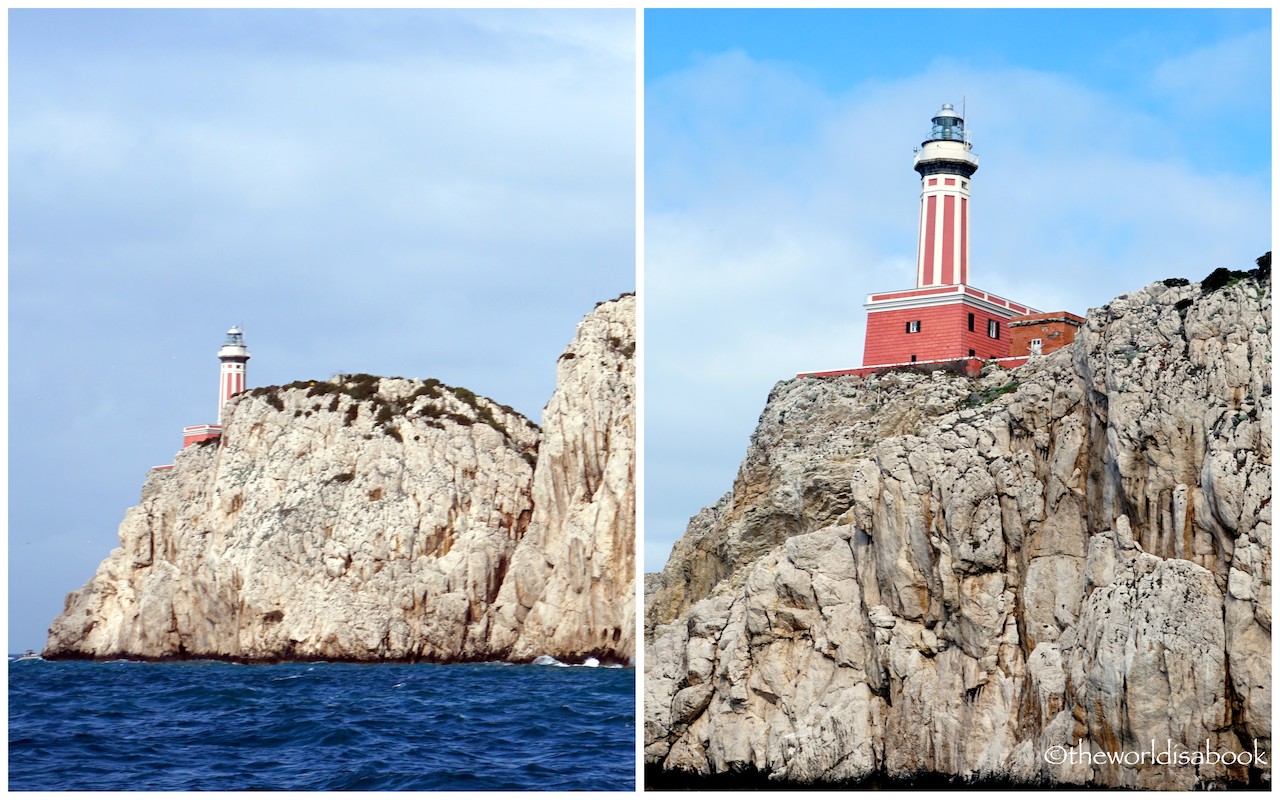 Capri Punta Carena lighthouse