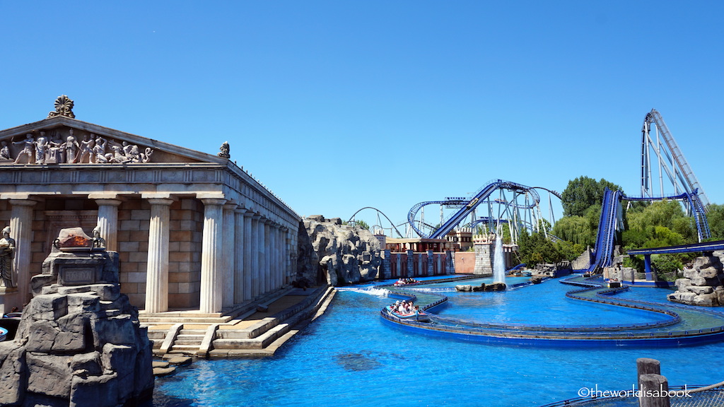 Europa Park Water rollercoaster Poseidon