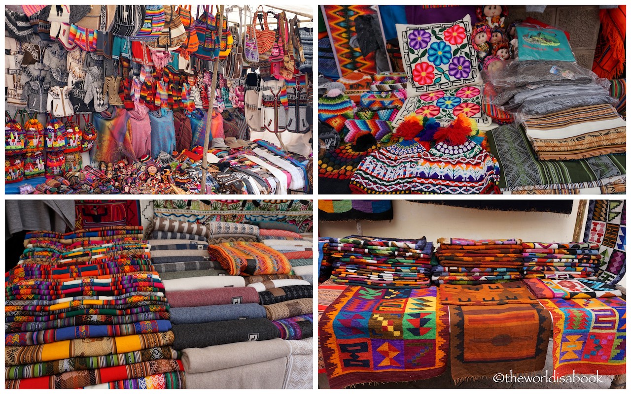 Peru Pisac market items