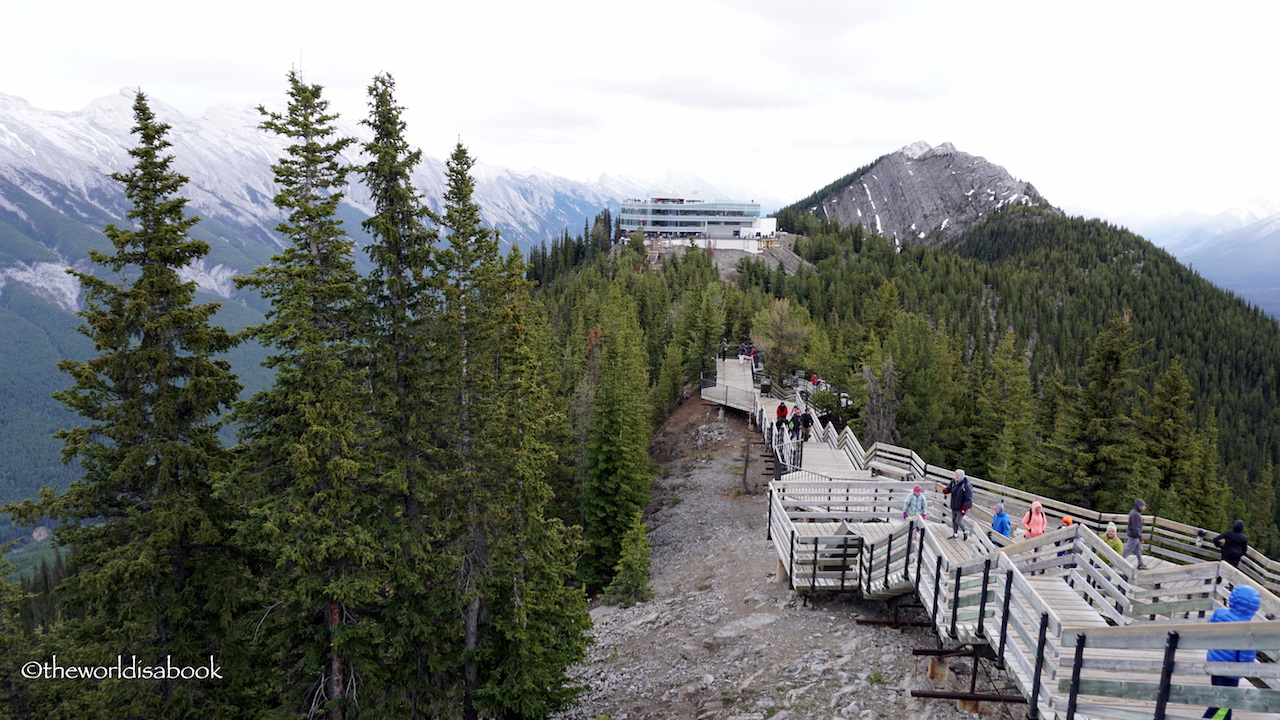 Sulphur Mountain Boardwalk Banff