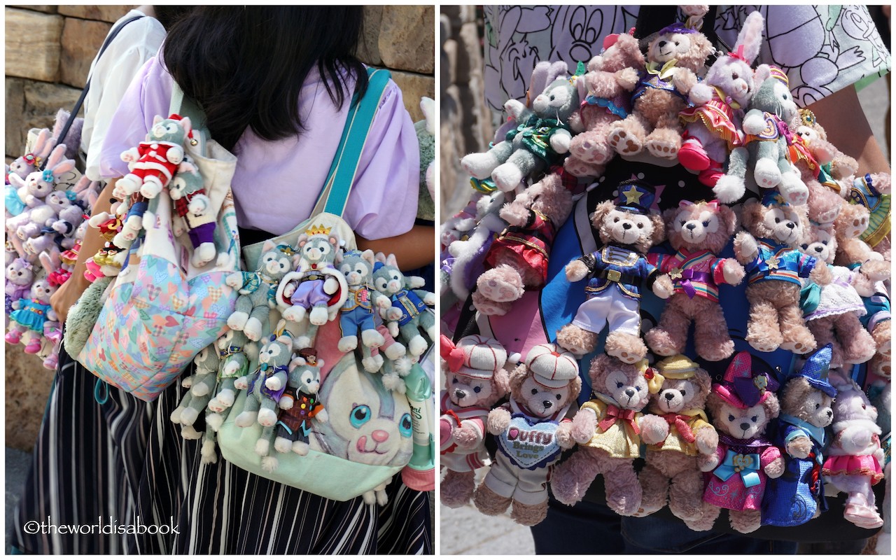 Tokyo DisneySea Duffy stuffed animals