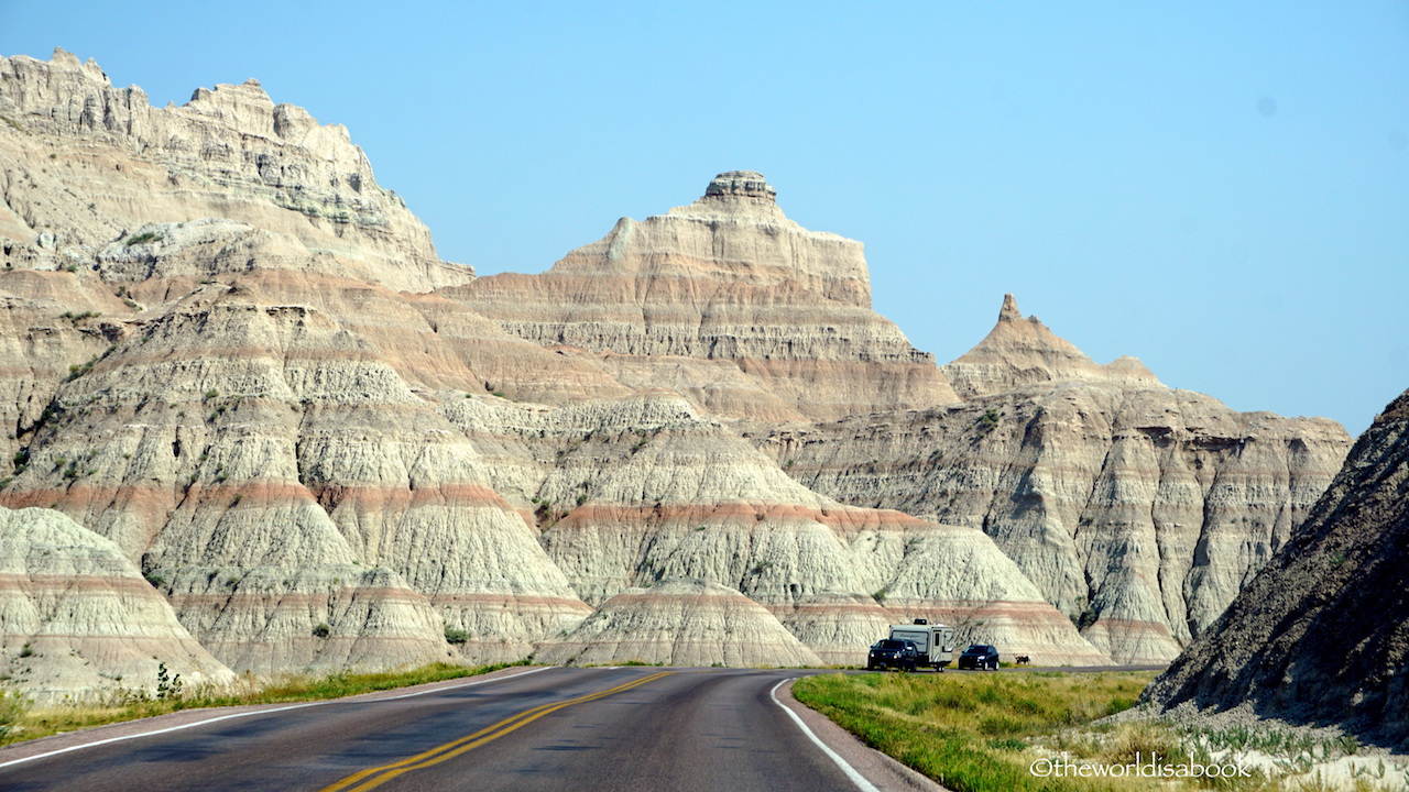 Badlands National Park with kids