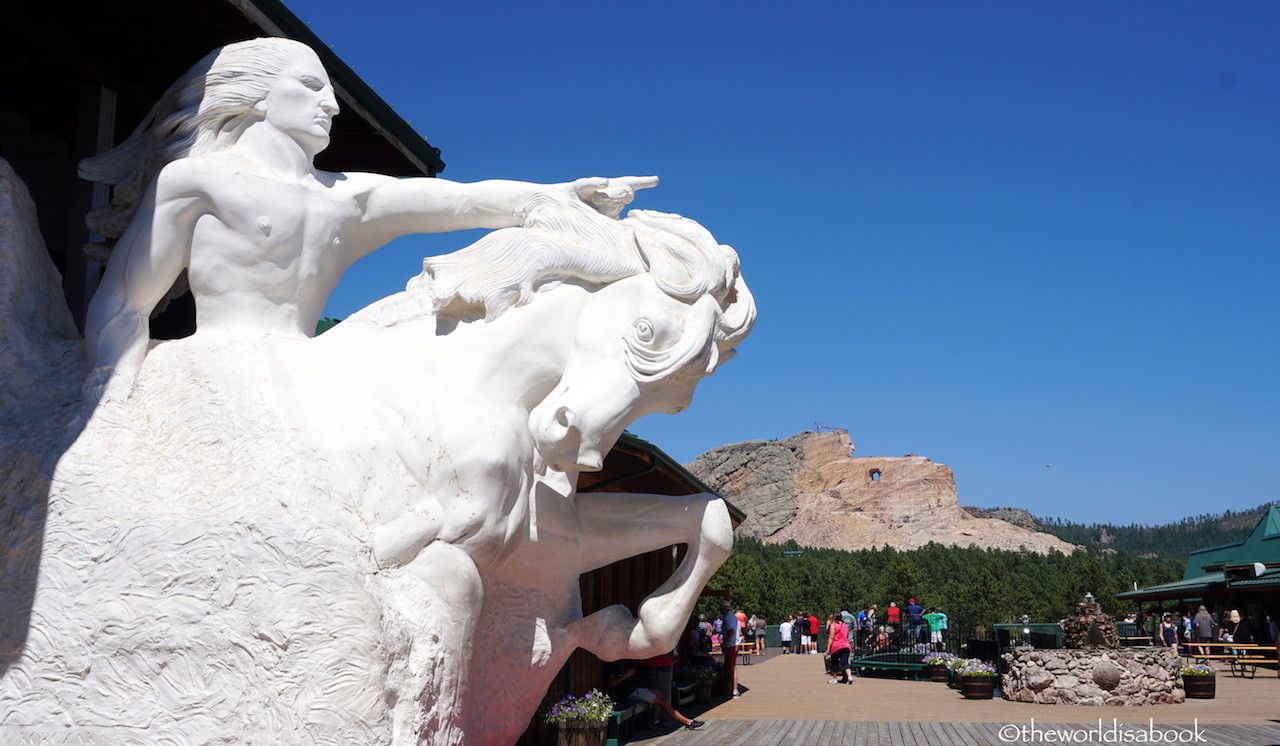 Crazy Horse memorial with Kids