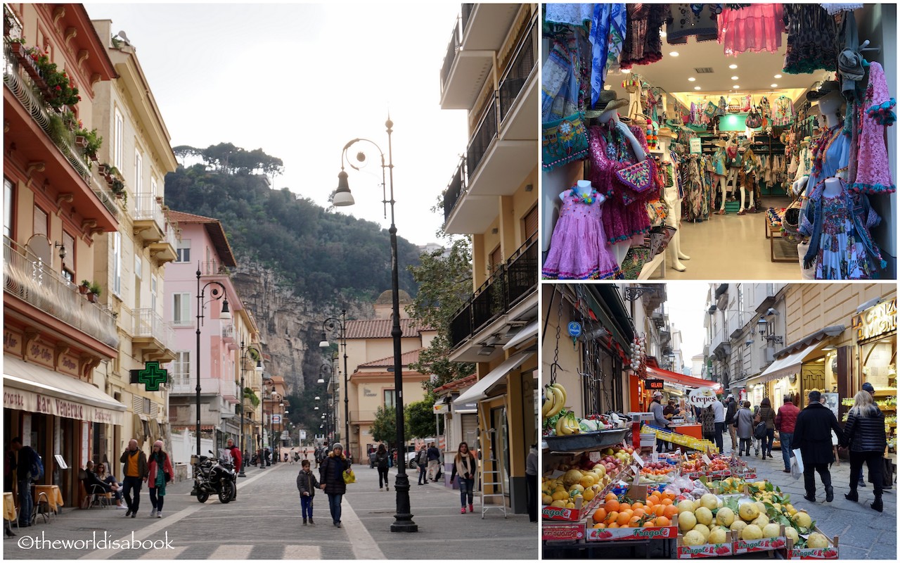 Shopping in Sorrento