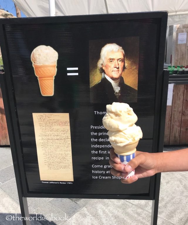 Mount Rushmore Thomas Jefferson ice cream