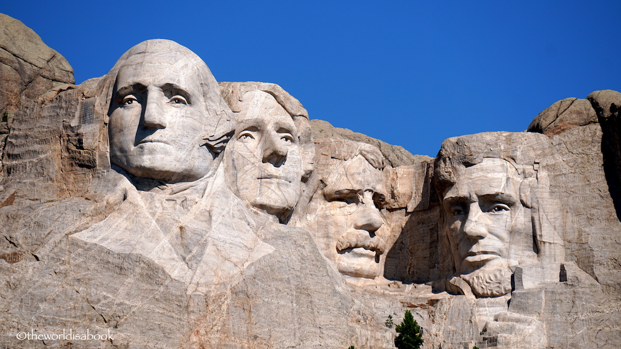 Mount Rushmore with kids