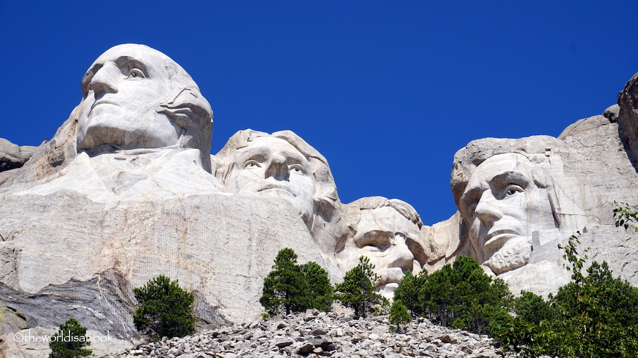 Mount Rushmore with kids