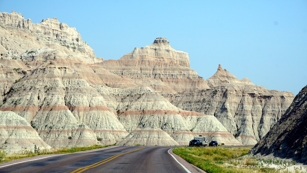 Badlands National Park loop road