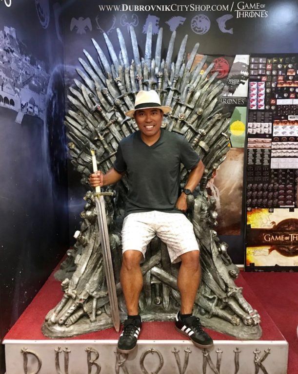 Dubrovnik Game of Thrones throne