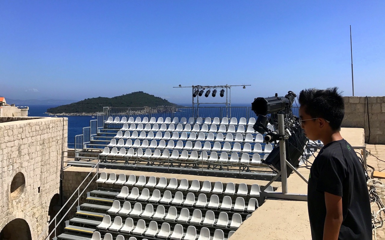 Fort of St Lawrence theater Dubrovnik