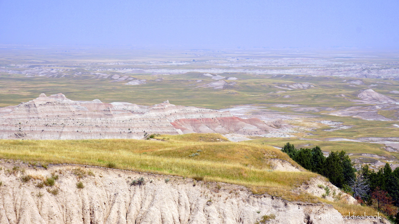 Sage Creek Overlook Badlands